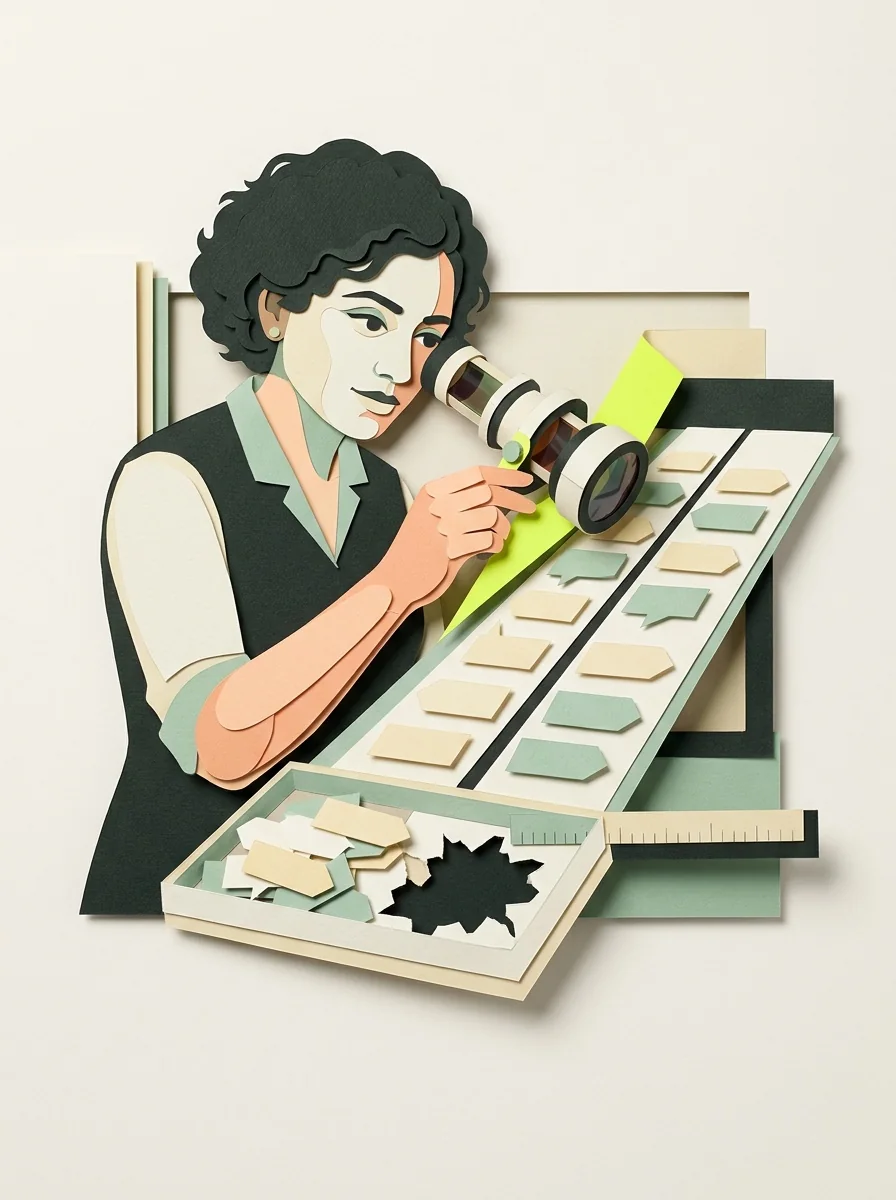 Illustrative cut paper workshop artwork for find weak shared rankings.