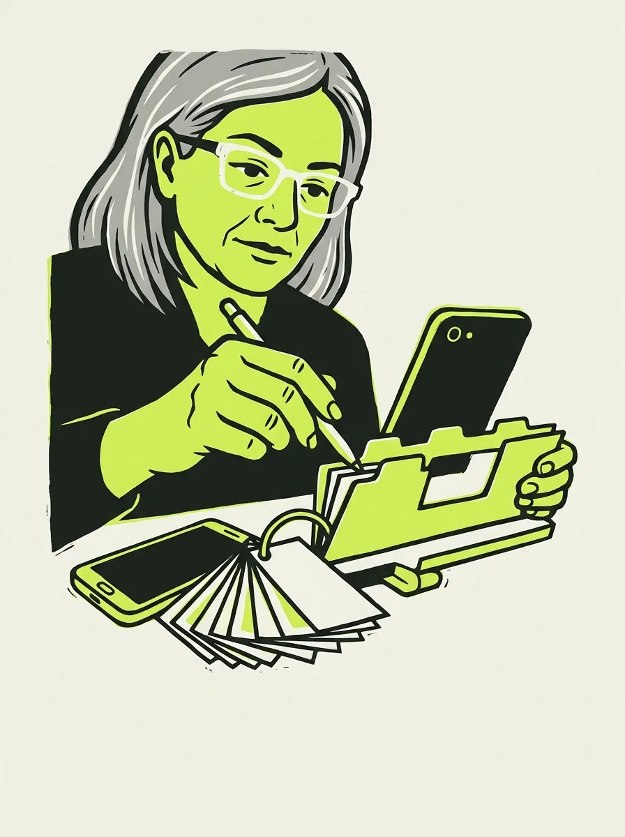 Illustrative signal screenprint artwork for instagram post length comparison.