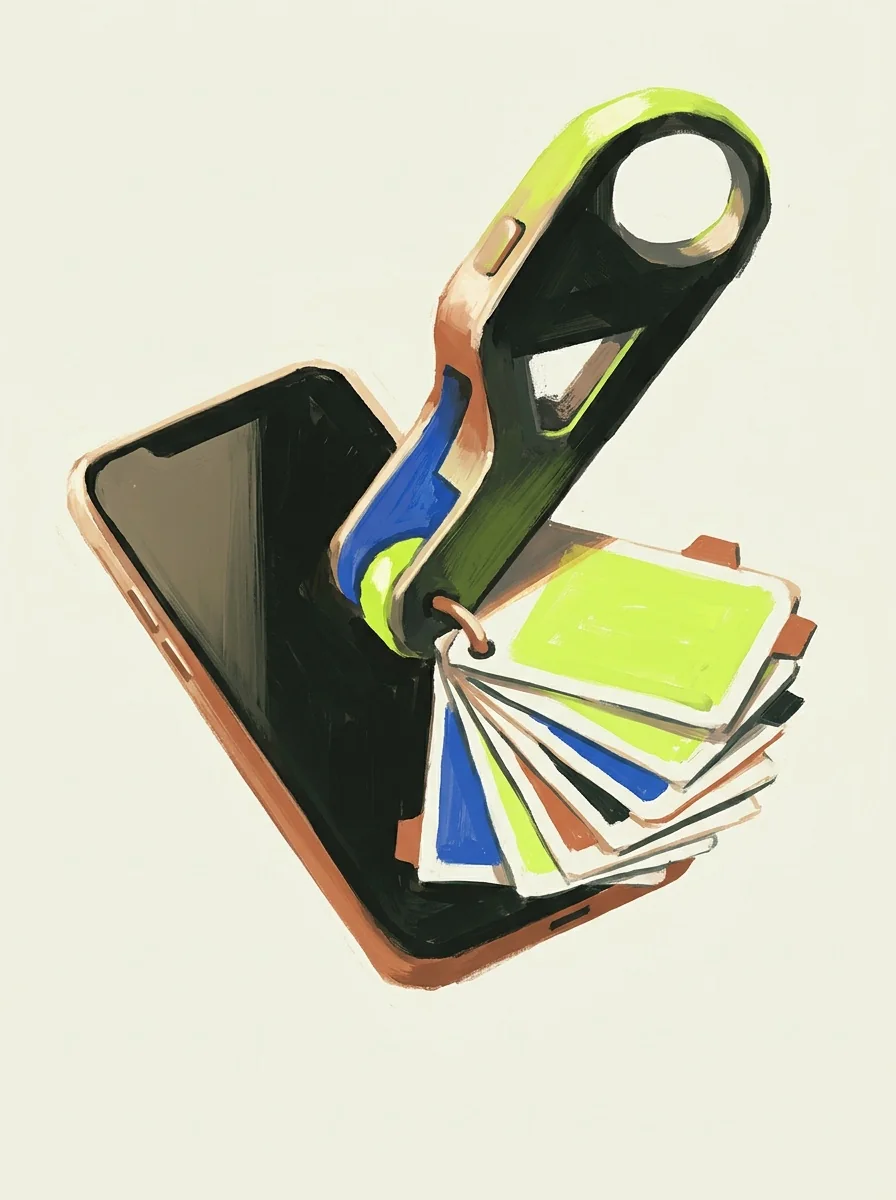Illustrative painted studio artwork for x engagement rate.